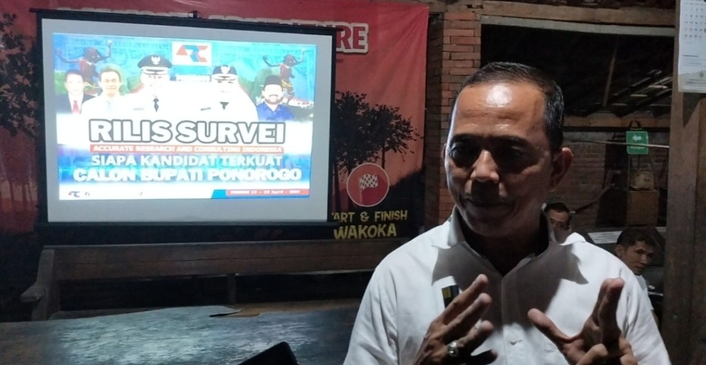 Hasil Survei ARCI Terbaru, Sugiri Sancoko Unggul dalam Pilkada Ponorogo.