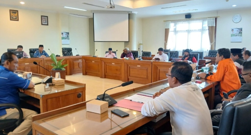 Tolak Revisi UU Penyiaran Jurnalis Magetan Audensi Dengan Ketua DPRD
