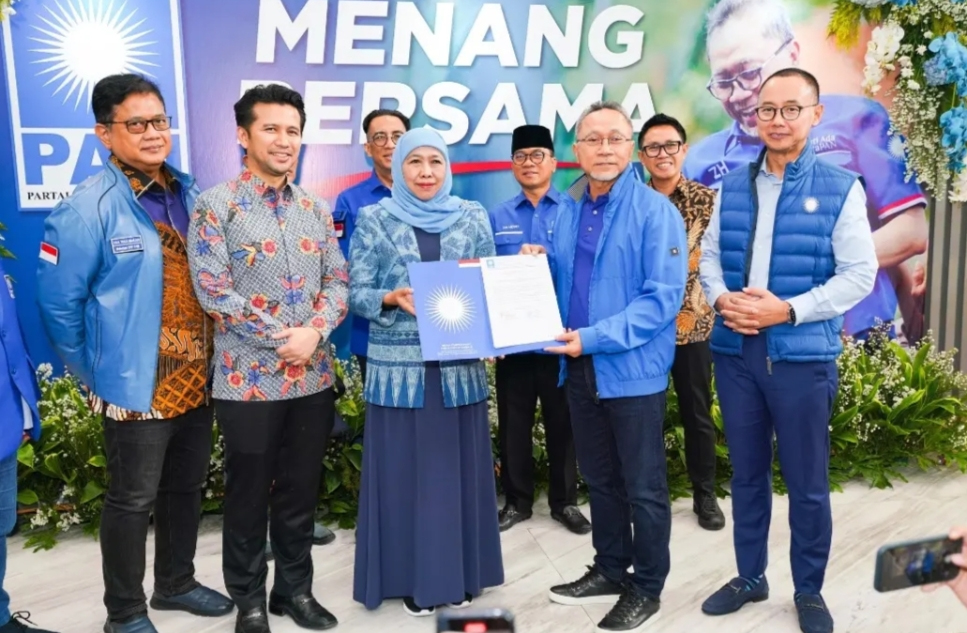 PAN Keluarkan Rekom untuk Khofifah – Emil di Pilgub Jatim&nbsp;2024