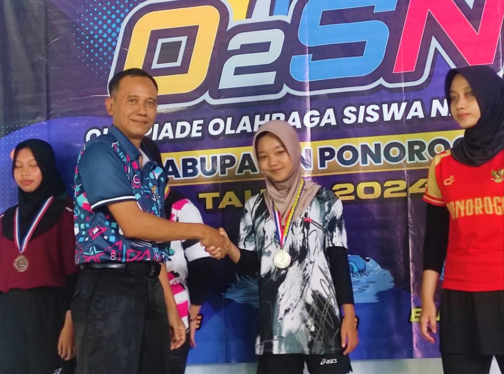 Luar Biasa! SMAN 3 Ponorogo Nyaris Juara di Semua Cabor di O2SN&nbsp;2024