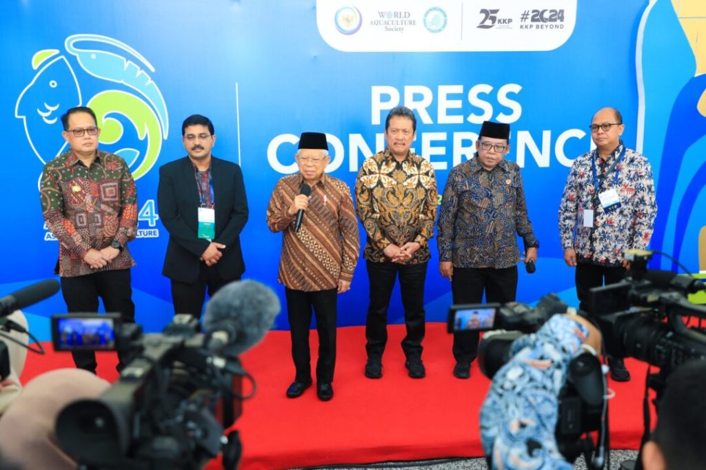 Wapres Membuka Asian Pacific Aquaculture di Surabaya