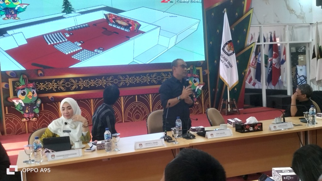 Undian Pengambilan Nomor Urut Pilgub Jatim, KPU Batasi Pendukung&nbsp;Paslon