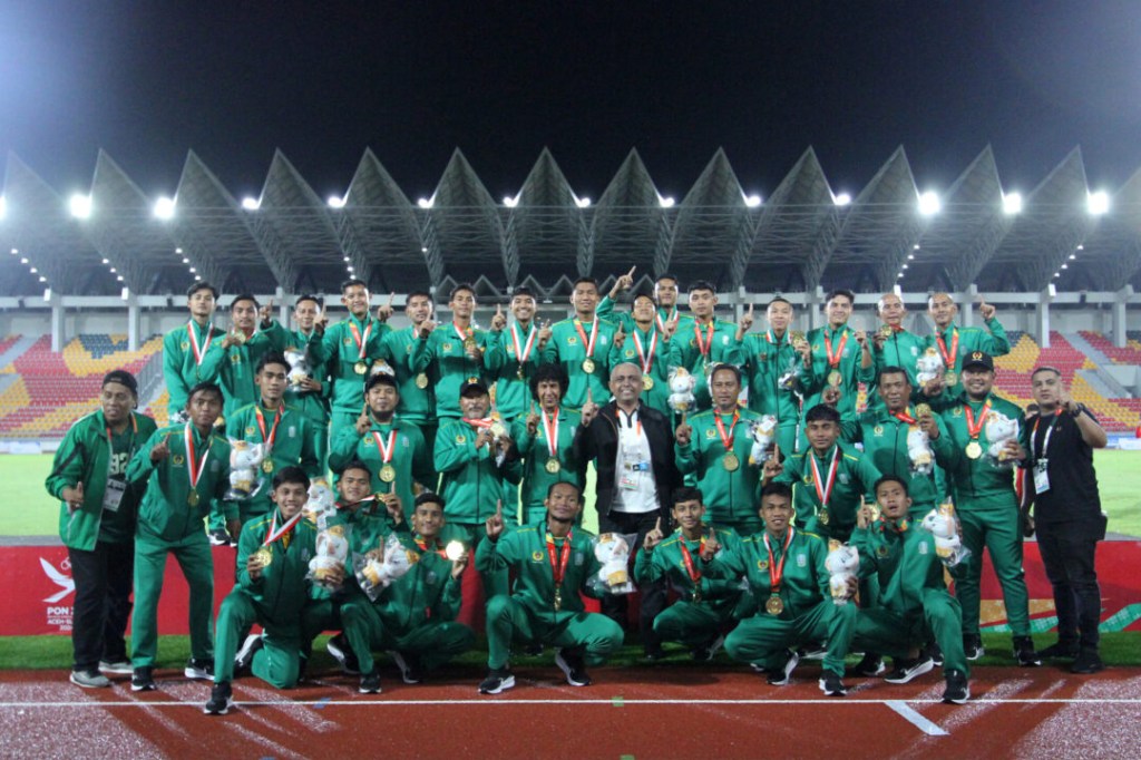 Setelah Menunggu 16 Tahun, Jatim Juara Sepak Bola PON&nbsp;2024