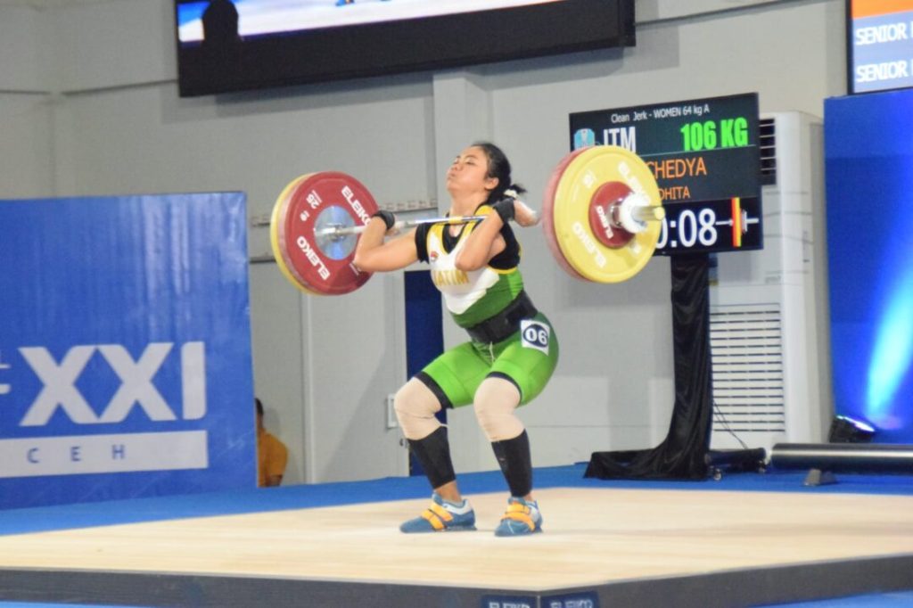 Lifter Jatim Acchedya Raih Medali Perak PON Aceh-Sumut 2024