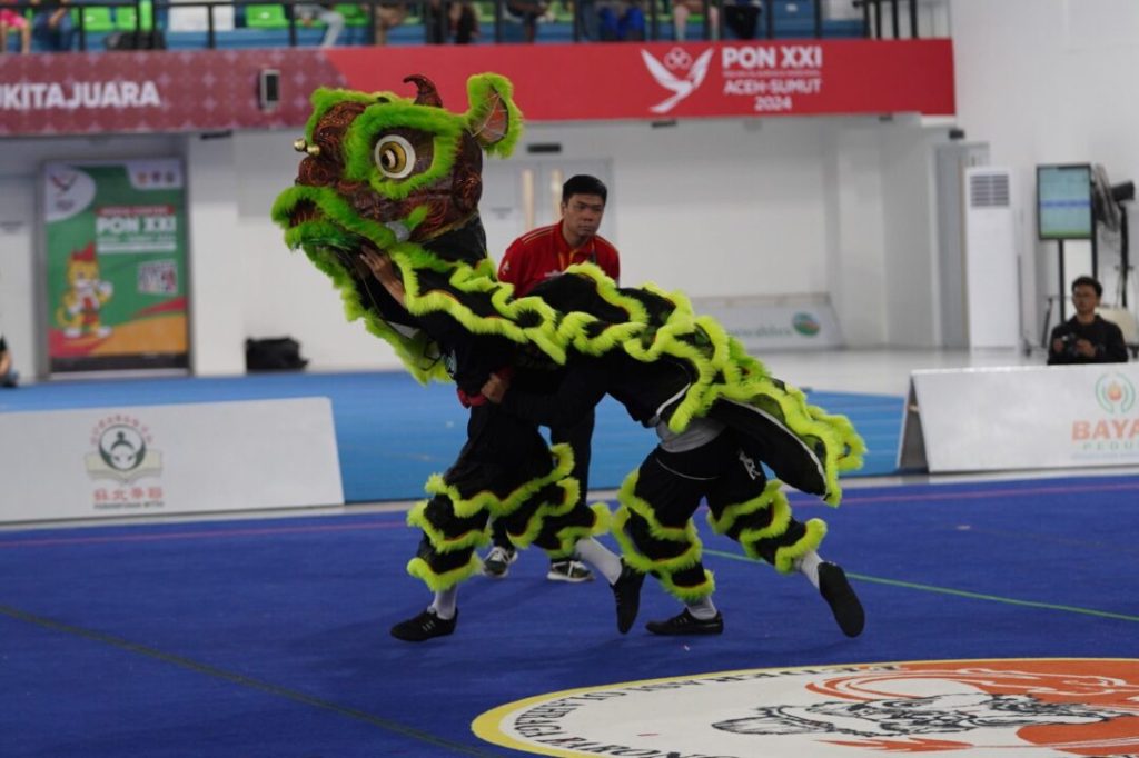 Barongsai Jatim Nomor Kecepatan Sabet&nbsp;Emas