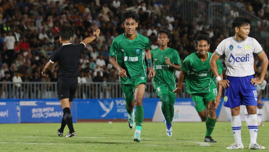 Bungkam Aceh 3-2, Sepak Bola Jatim Lolos Final PON XXI&nbsp;2024